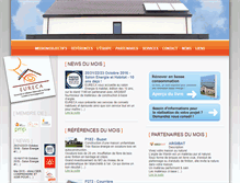 Tablet Screenshot of eureca-net.be